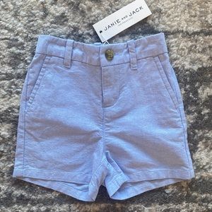 NEW | Janie and Jack Baby Boy Blue Shorts - 6-12M